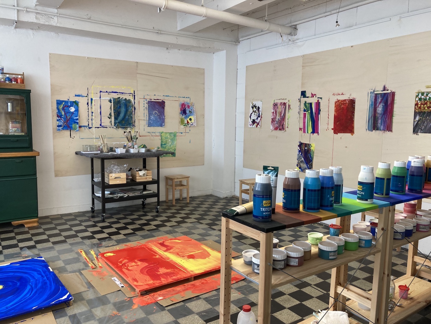 Action Painting Team-Event